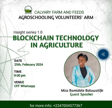 CFF agroschooling Project CDI